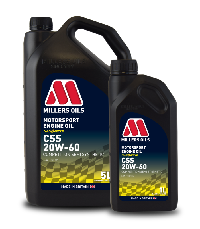 Závodný motorový olej CSS 20w60 NANODRIVE (5L)
