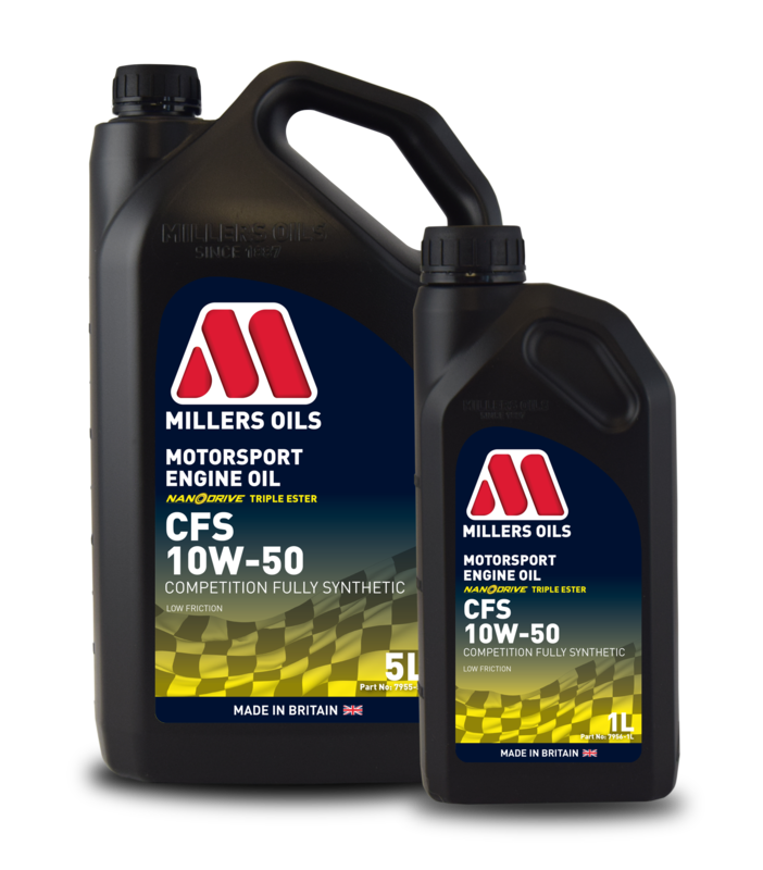 Závodný motorový olej CFS 10w50 NANODRIVE (5L)
