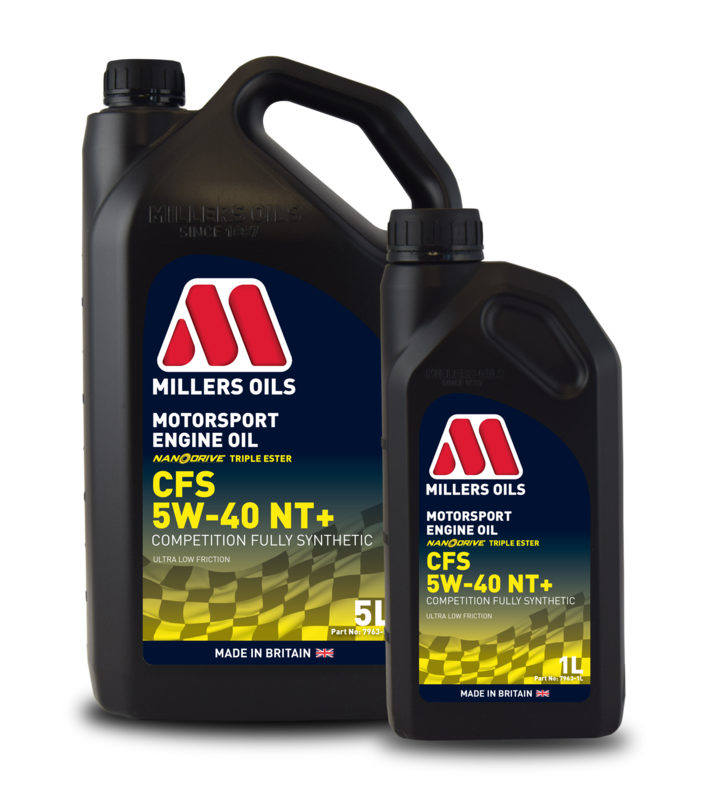 Závodný motorový olej CFS 5w40 NT+ NANODRIVE (5L)