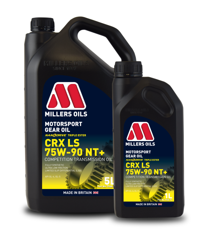 Závodný prevodový olej CRX LS 75w90 NT+ NANODRIVE (5L)