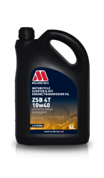 Olej pre 4-takty polosyntetick� ZSB 4T 10w40 (4L)